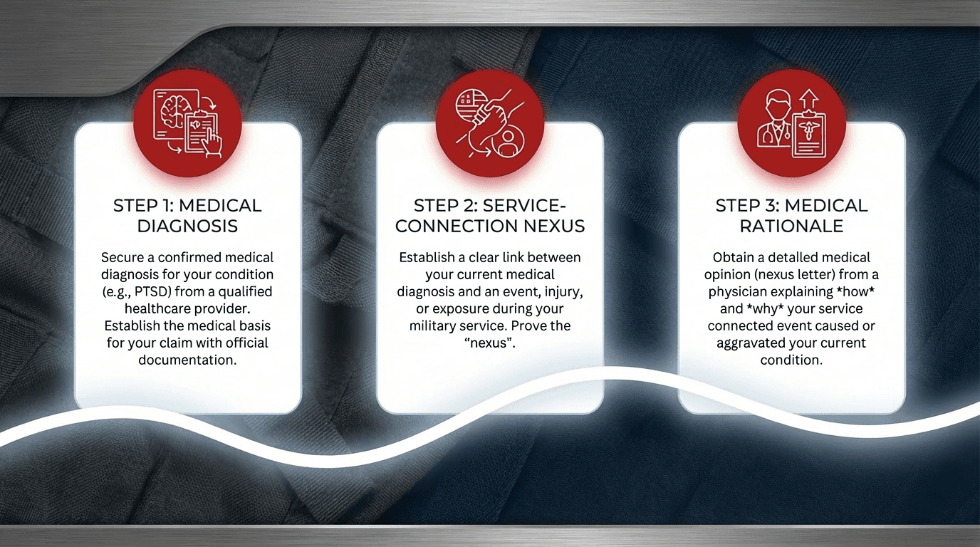 PTSD VA Disability Claim: Nexus Letters, Denial Reasons & Your Complete Filing Guide