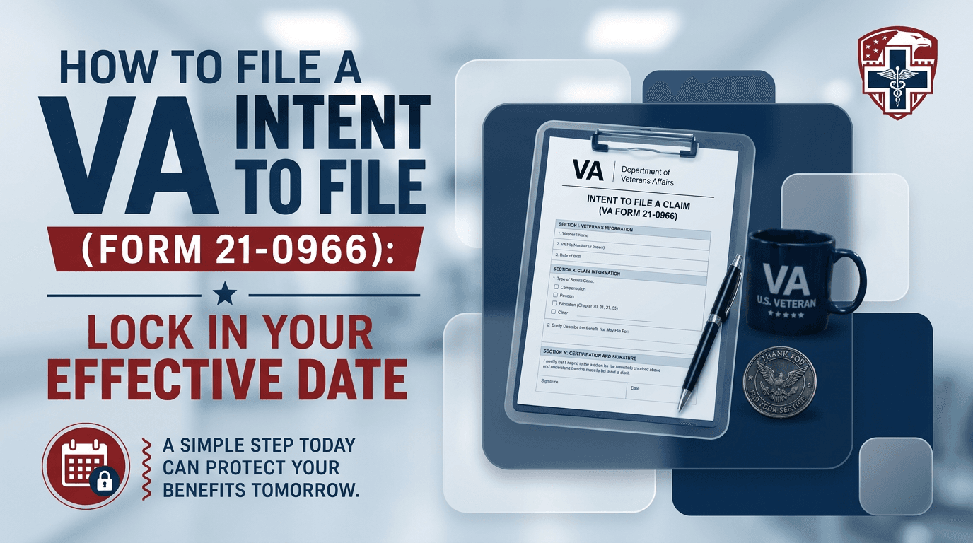 How to File a VA Intent to File (Form 21-0966): Lock In Your Effective Date